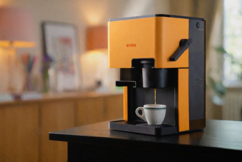 Poloautomatický kávovar NIVONA CUBE 4 ORANGE