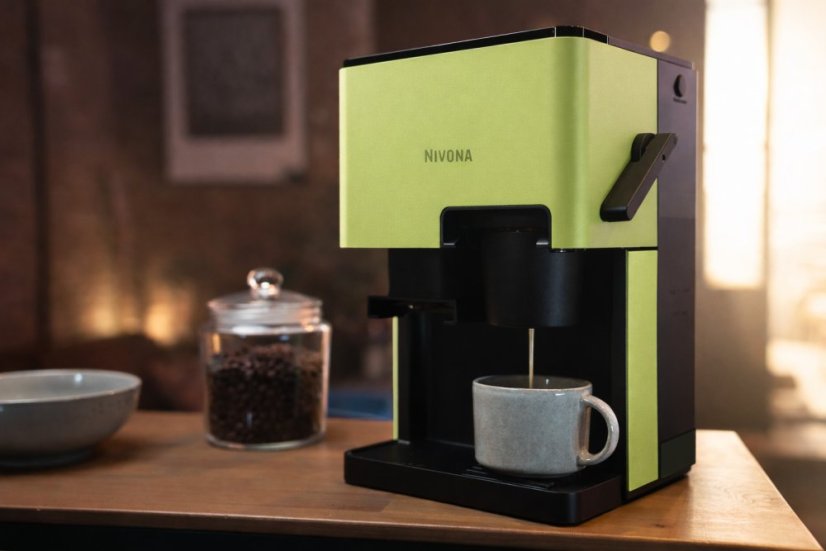 Poloautomatický kávovar NIVONA CUBE 4 CLOVER GREEN