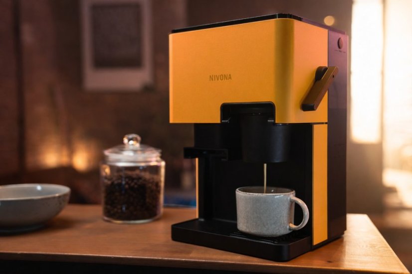 Poloautomatický kávovar NIVONA CUBE 4 ORANGE
